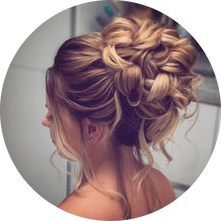 SPECIALISING IN SPECIAL OCCASION HAIR, SUCH AS WEDDING HAIR, PROM HAIR AND  PARTY HAIR.